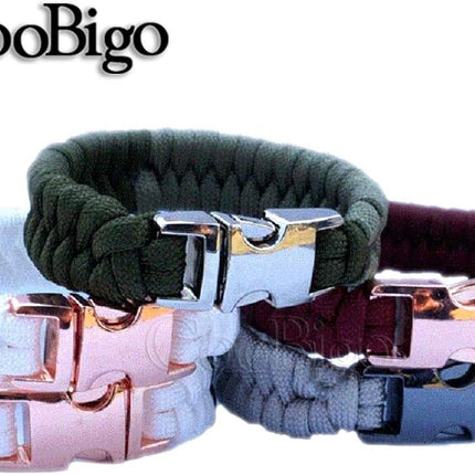 CooBigo 10 Pack 3/8" Metal Side Release Buckles for Paracord Bracelets (Mix) FLQ100(Mix-s)