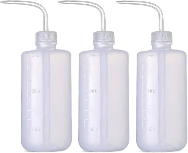 Irrigation Bottle 500ml 17oz Indoor Plant Watering Can Water Squirt Plastic Rinse Bottle for Eyelash