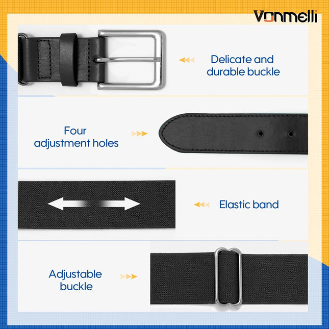 Baseball Belt Softball Belt Adjtable Elastic Baseball Uniform Belt Youth and Adult Sizes – product detail