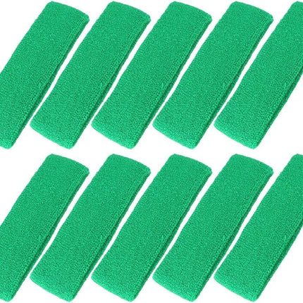 ® 10 PCS Sports Basketball Headband/Sweatband Head Sweat Band/Brace Gift Party Outdoor Activities