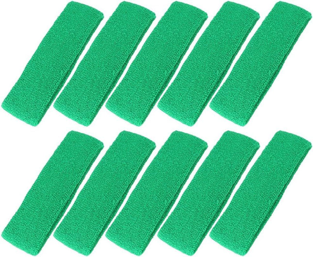 10 PCS Sports Basketball Headband/Sweatband Head Sweat Band/Brace Gift Party Outdoor Activities
