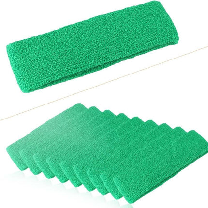 ® 10 PCS Sports Basketball Headband/Sweatband Head Sweat Band/Brace Gift Party Outdoor Activities