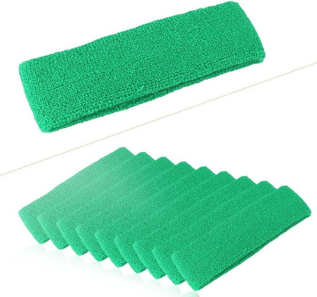 10 PCS Sports Basketball Headband/Sweatband Head Sweat Band/Brace Gift Party Outdoor Activities – product detail