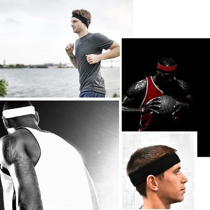 ® 10 PCS Sports Basketball Headband/Sweatband Head Sweat Band/Brace Gift Party Outdoor Activities