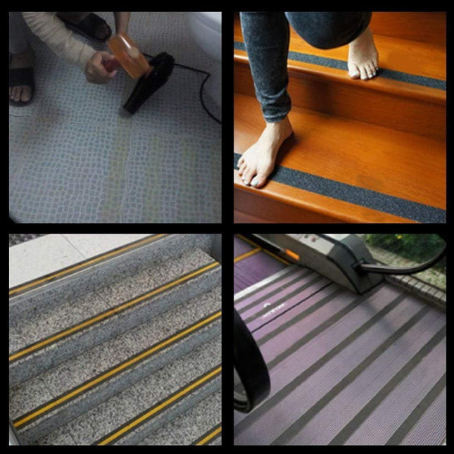 2 inch 16.4Ft Floor Safety Grip Non Skid Safety Tape Anti Slip Adhesive for Steps Stairs Indoor or Outdoor – product detail
