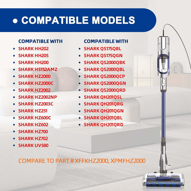 HZ2002 Filter for Shark HZ752 HZ2000 HZ251 HZ600 HZ600C HZ602 UV580 HZ700 HZ702 HZ251 HS152AMZ – product detail