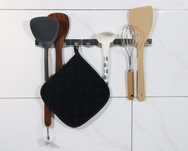 5 PCS Pot Holders for Kitchen Cotton Potholers with Great Heat Resistance Hot Pads Trivets for Cooking and – product detail