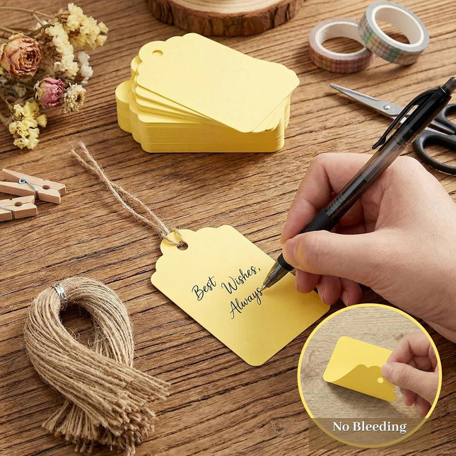 120pc Gift Tags with String – product detail