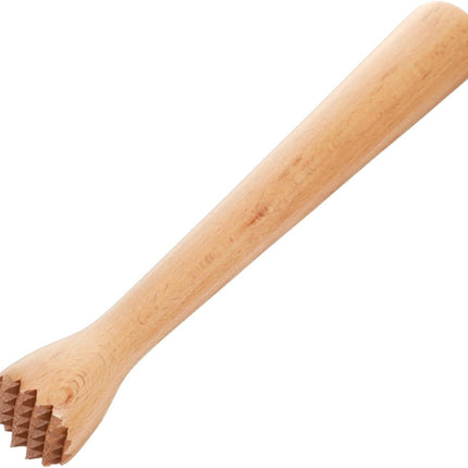 Wooden Muddler for Cocktails, Durable Muddler for Lemonade, Professional Bar Muddler Tool, Home and Bar Cocktail Muddler for Mojitos, Fruit Drinks (10 Inch)