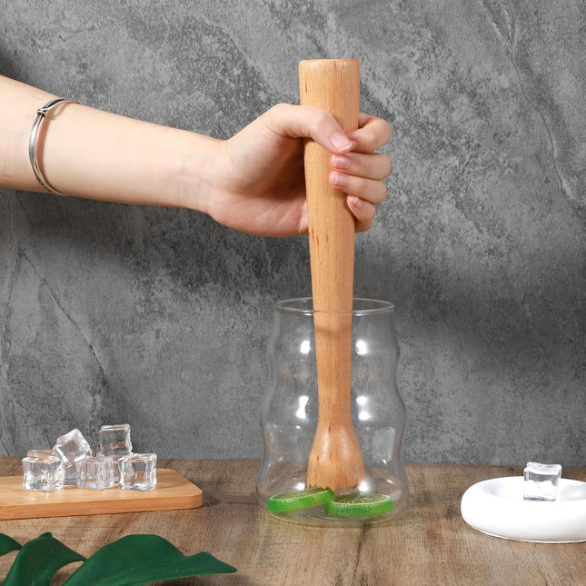 Wooden Muddler for Cocktails Durable Muddler for Lemonade Professional Bar Muddler Tool Home and Bar (10 – product detail