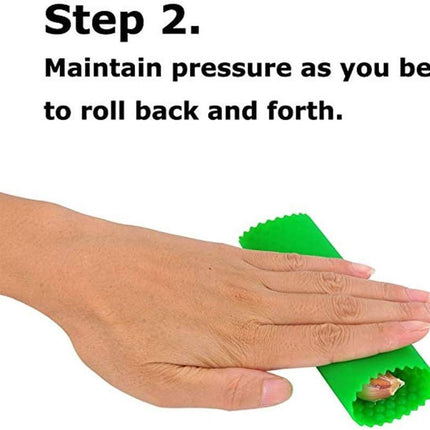 Garlic Peeler Skin Remover Roller Keeper,Easy Quick to Peeled Garlic Cloves with Silicone Tube Roller Garlic Peeling Kitchen Tool(3 Colors)