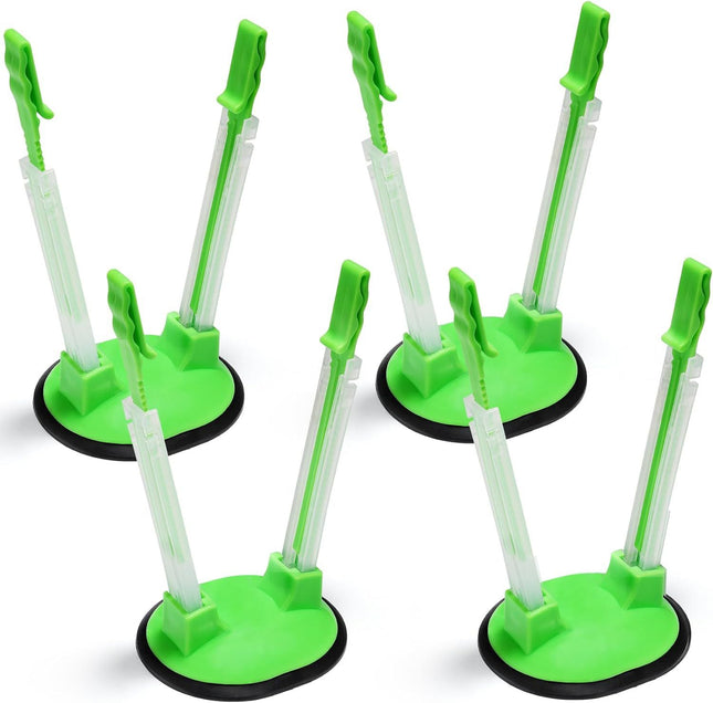 Baggy Rack Holder for Food Meal Prep Plastic Freezer Bag Holder Stand for Filling Adjustable Food Storage