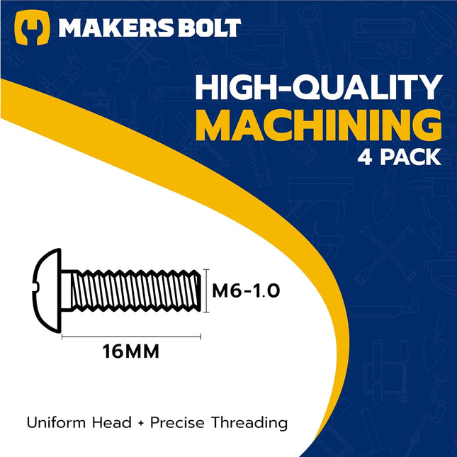 Black License Plate Screws for Lexus Toyota and Honda Phillips Machine Pan Head 18-8 Stainless Steel – product detail