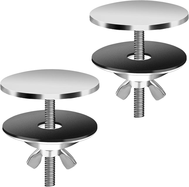 2 Pack 2 Kitchen Sink Hole Cover Stainless Steel Kitchen Faucet Hole Cover Sink Caps V1258-DP02-E-723
