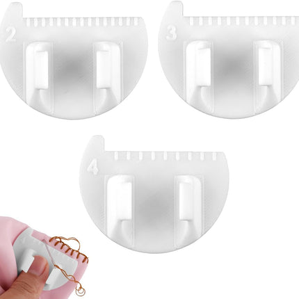 3pcs Sewing Needle Gauge Measuring Tool, Finger Thumb Ruler Sewing Template Lockranding Guide Tool for DIY Edge Even Stitching Lock Kit Quilting for Beginners and Seniors