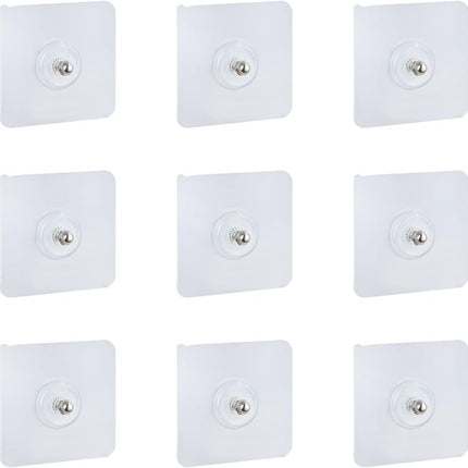 12PCS 18mm Adhesive Suction Sticker for no-Drilling Bathroom Shower Shelf, Absorbent sticker, Bathroom Shower Stand Self-adhesive