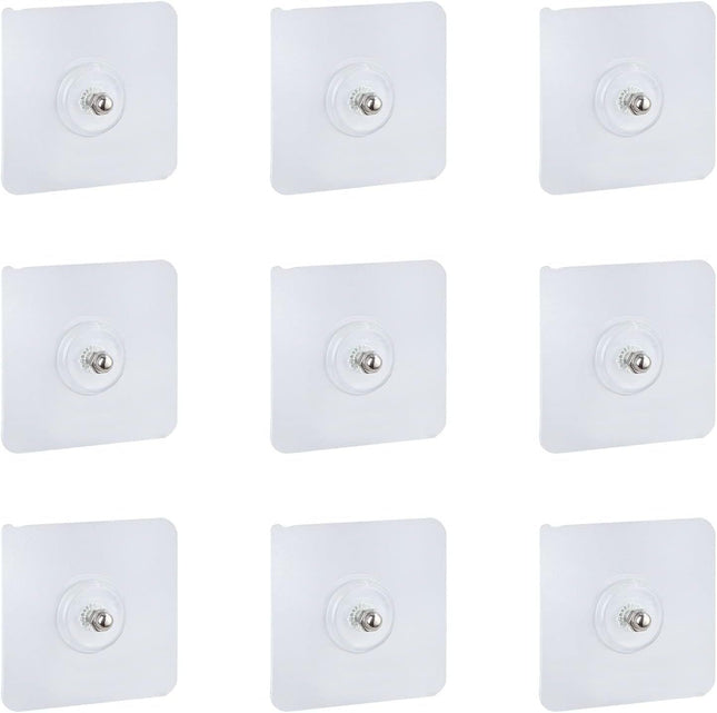 12PCS 18mm Adhesive Suction Sticker for no-Drilling Bathroom Shower Shelf Absorbent sticker Bathroom Shower