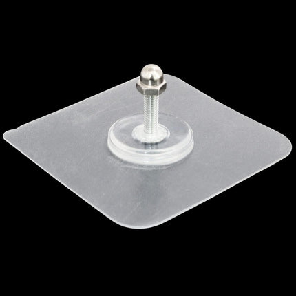 12PCS 18mm Adhesive Suction Sticker for no-Drilling Bathroom Shower Shelf, Absorbent sticker, Bathroom Shower Stand Self-adhesive