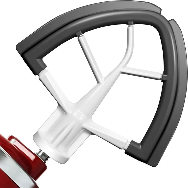 Flex Edge Beater for KitchenAid 4.5/5 Qt Tilt-Head Stand Mixer V1258-DP02-E-800 in Grey