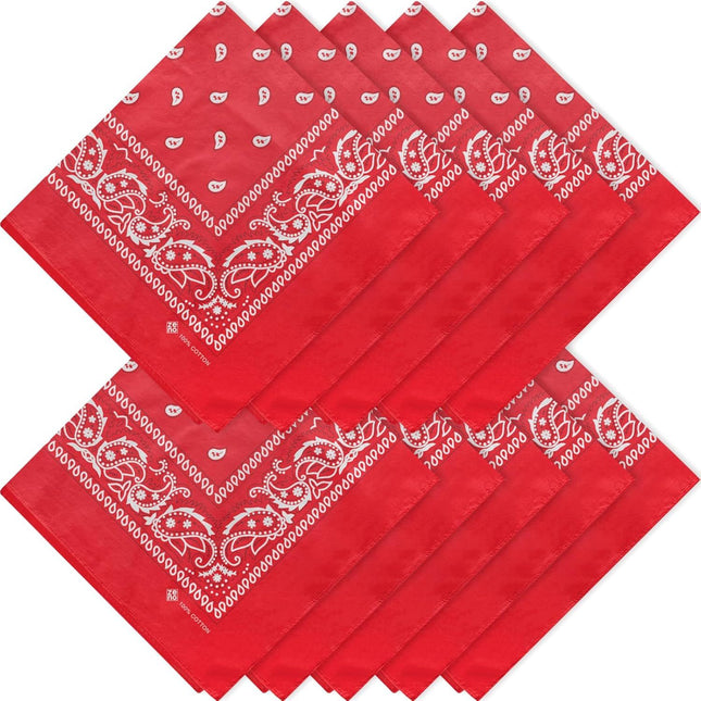 100 Percent Cotton & Natural Fibers Bandana Scarf