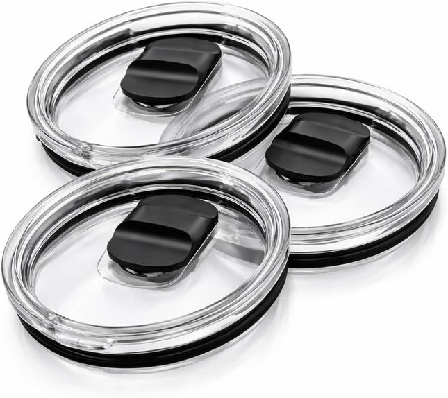 Replacement Tumbler Lids 3 Pack for YETI 20 oz & 10/24 oz Mugs Straw Magnetic V1258-DP02-E-813