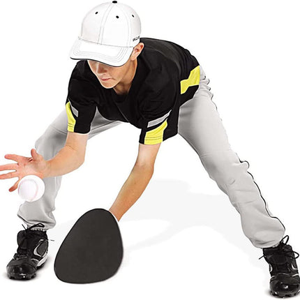 2 Pcs Baseball Infield Training Gloves,Softhands Foam Fielding Trainer Gloves,Batting Infield Practice Equipment