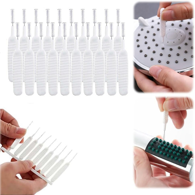 Shower Head Cleaning Brush for Small Hole Multifunctional Shower Cleaning Tools Anti-Clogging Nozzle with