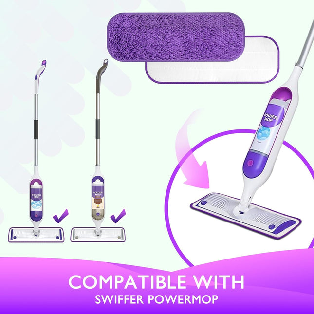 Reusable Power Mop Refills Pads Compatible with Swiffer PowerMop – product detail