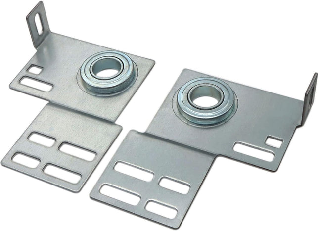 End Bearing Plates Brackets Garage Door Parts Torsion Spring Residential Bracket with Bearings 3 3/8 Inch