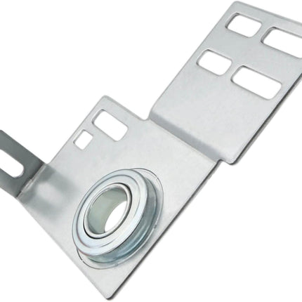 End Bearing Plates Brackets, Garage Door Parts Torsion Spring Residential Bracket with Bearings 3 3/8 Inch, for 2" Track Wood or Steel Doors (Pair)