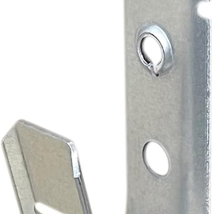 Xadnitu Cable Support J Hook, 3/4" Heavy Duty Metal Wire Cable Support J-Hook Hangers for Attaching Wall Mounting to Vertical Surfaces (25 Pack)