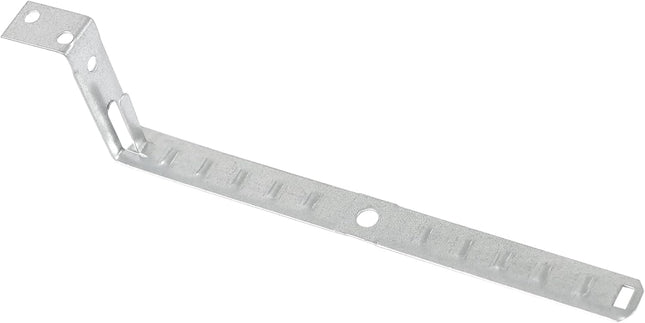 Xadnitu 100 Pack Stud Mounting Cable Support Galvanized Steel Stud Supports with Locking Tab Silver