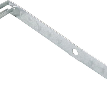 Xadnitu 100 Pack Stud Mounting Cable Support, Galvanized Steel Stud Supports with Locking Tab Silver Box Fasteners for All Indoor and Outdoor Cable Management Needs