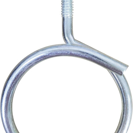 Xadnitu 100 Pieces 2" Diameter Threaded Bridle Rings, Heavy Duty Cable Support, Metal Ring Hangers for Low Voltage Wire Management