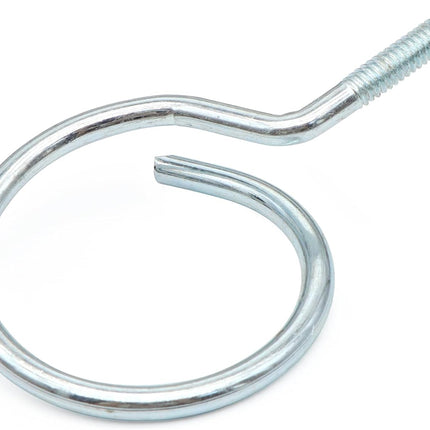 Xadnitu 100 Pieces 2" Diameter Threaded Bridle Rings, Heavy Duty Cable Support, Metal Ring Hangers for Low Voltage Wire Management