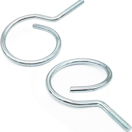 Xadnitu 100 Pieces 2" Diameter Threaded Bridle Rings, Heavy Duty Cable Support, Metal Ring Hangers for Low Voltage Wire Management