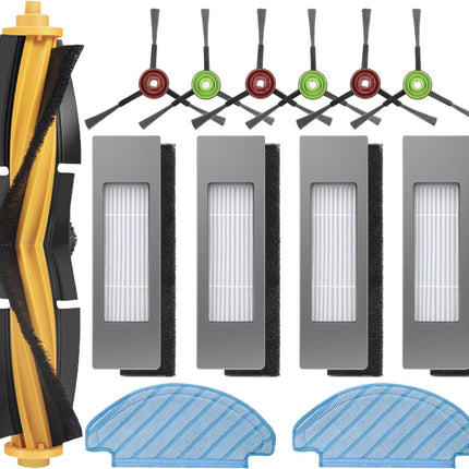 Replacement Parts Kits for ECOVACS Deebot Ozmo T8 T8+ T8 Aivi T8 AIVI+ T8 MAX T9+ T5 N8+ / N8+ Plus N8 Pro N8 Pro + / N8 Pro+ Plus N10 Plus N7 OZMO 920 950 for Yeedi Vac 2 Pro Vac Max Vac Station