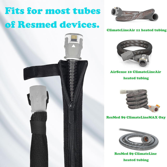 iGuerburn 6ft 4in CPAP Hose Cover for ResMed Airsense 11 & 10 ClimateLineAir Heated Tubing – product detail