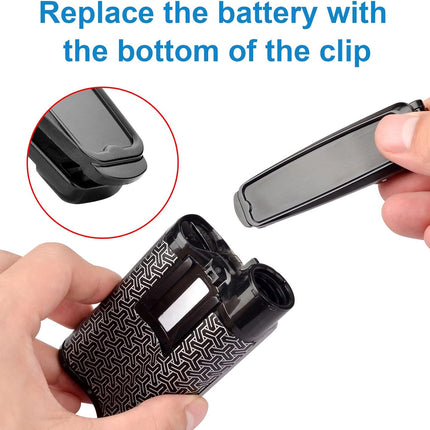 iGuerburn 2Pcs Insulin Belt Clip for Medtronic MiniMed 670G 770G 780G 630G 640G Insulin Pumps, Medtronic 780G Accessories for Diabetic (Black)