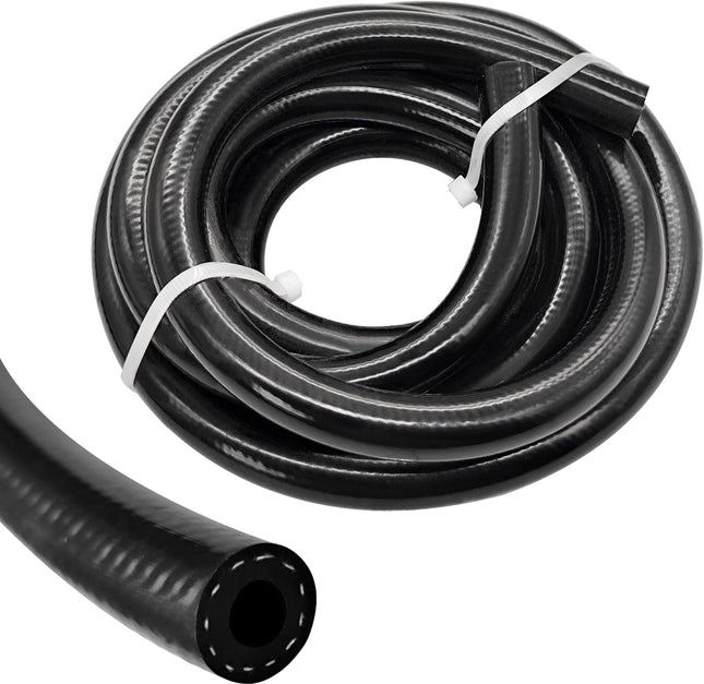 3/4 Inch(19mm) ID Fuel Line Hose Ph Lock NBR Rubber Hose Line 300PSI for Automotive Engines Systems (5FT)