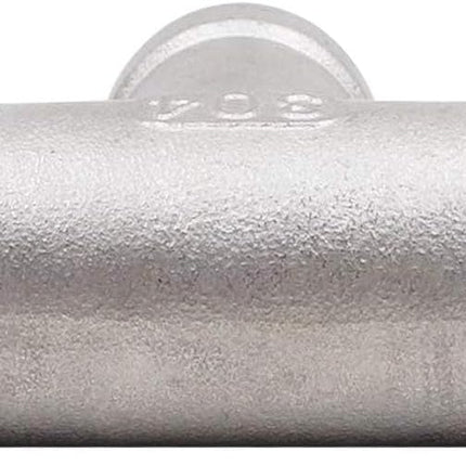 1" Female NPT Tee Adapter Cast Pipe Fitting Stainless Steel 3 Way Shape Connector，Pack of 2