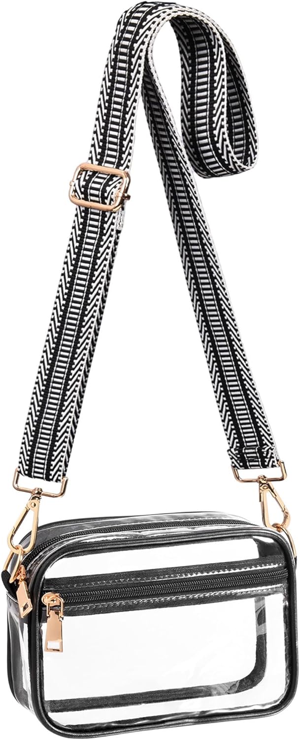 Clear Purse for Women Stadium Approved Plus Clear Crossbody Bag Stadium Approved – product detail