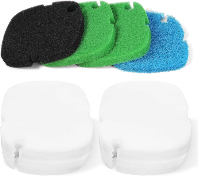 Replacement Canister Filter Polishing Pads Compatible with MarineLand Magniflow C-160/220 Filter Floss