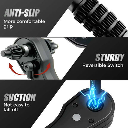 2 In 1 Drill Chuck Ratchet Spanner, 2026 New Drill Chuck Ratchet Wrench With 3 Interchangeable Magnetic Heads and Non-slip Handle, Compatible with Most Electric Drills and Power Tools (3 pcs)