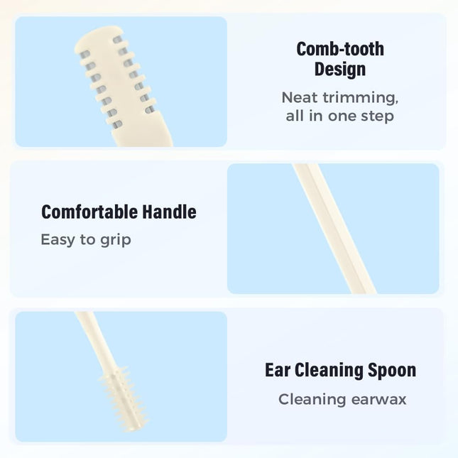 Nasal Hair Cutter 2025 Double-Sided Nose Hairs Removal Manual 360 Degree Rotating Nostril Hair Removal – product detail