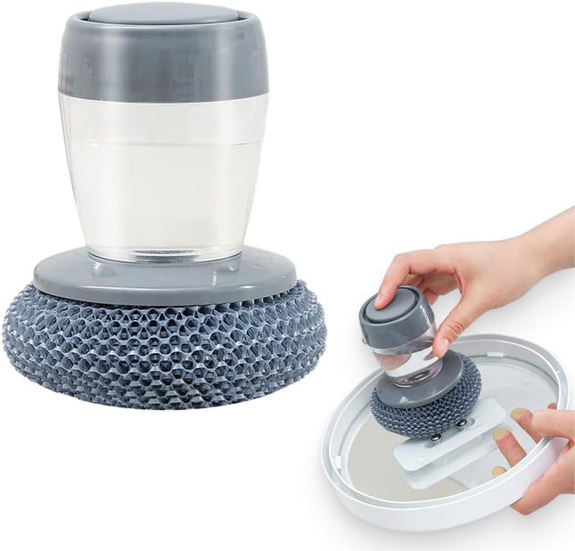 Dish Brh with Soap Dispenser Soap Dispensing Dish Brh