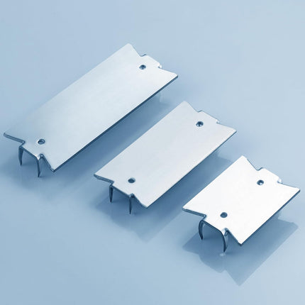 (30 pcs) Zinc 1.5X3 Inch 16-Gauge Anti-Nail Protection Plate Shield, Nail Plate for Wood Studs, Steel Cable Wire Protector Plate with Sharp Pointed Prongs for Protection Plumbing and Wiring