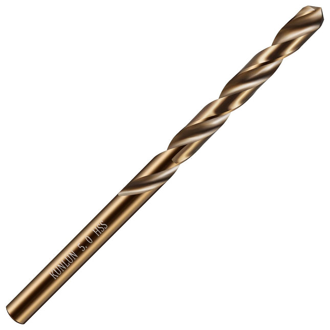 3/16 Cobalt Drill Bit(10Pcs) M35 HSS Metal Drill Bit Set forwood Hard Metal Stainless Steel Cobalt Steel – product detail
