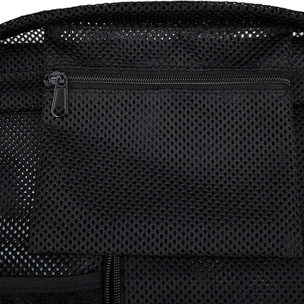 Heavy Duty Mesh Drawstring bag for Soccer Ball，Beach Toys -Drawstring Backpack Sports Gym Bag