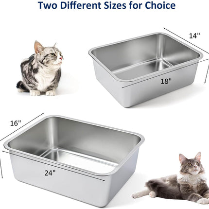 Premium Cat Litter Box and Shovel Set